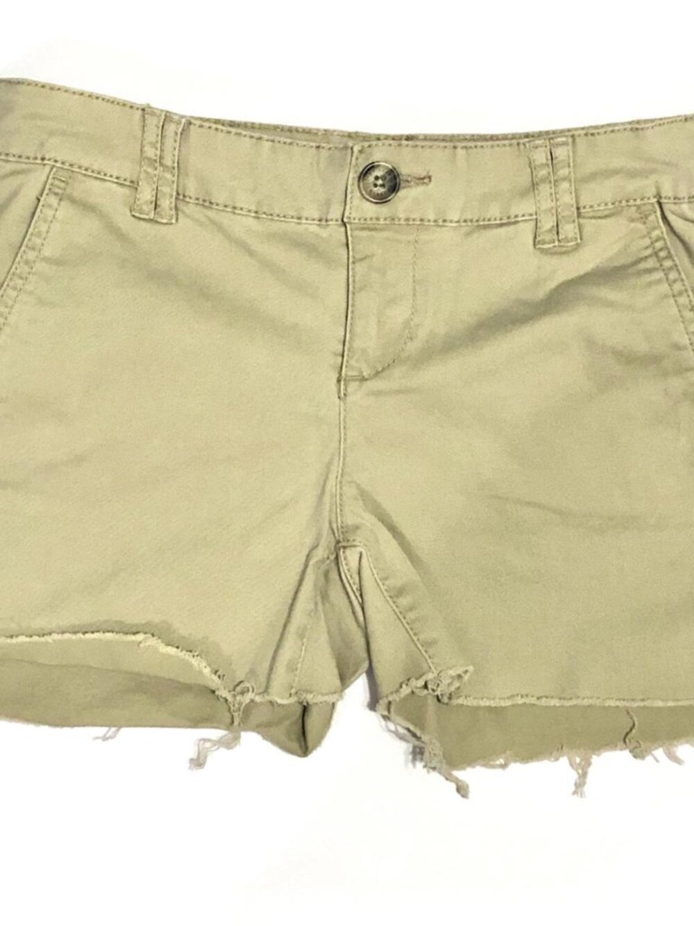 Mossimo Cut-off Chino Shorts - size 0/xs